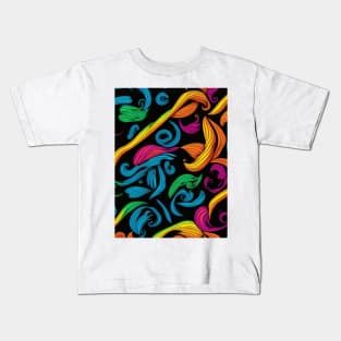 Seamless bright colour pattern Kids T-Shirt